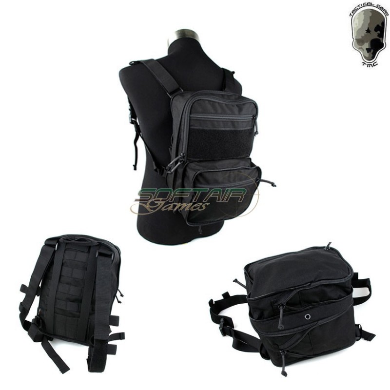 Mini Zaino 410 Type Flatpack Black Tmc (tmc-2529-bk)