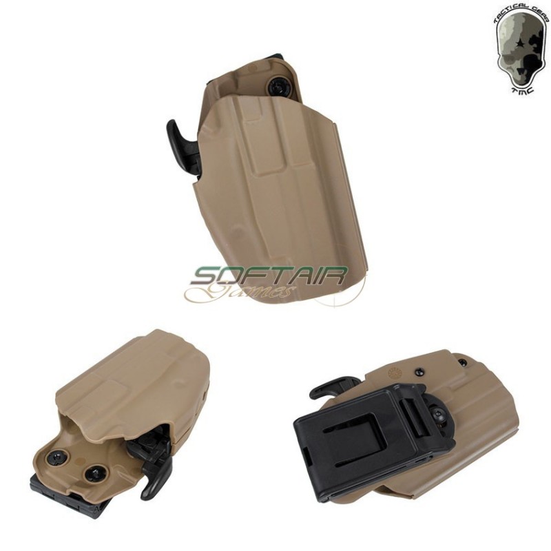 Fondina Rigida Compact 5x79 Style Coyote Brown Tmc (tmc-2583-cb)
