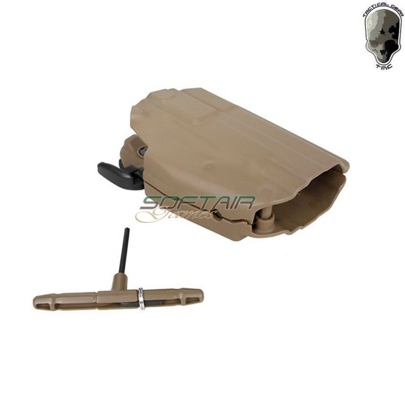 Fondina Rigida Compact 5x79 Style Coyote Brown Tmc (tmc-2583-cb)