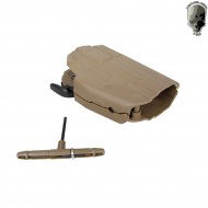 Fondina Rigida Compact 5x79 Style Coyote Brown Tmc (tmc-2583-cb)