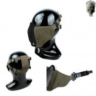 Pdw Ver.2.0 Half Face Protective Mesh Mask Ranger Green Tmc (tmc-2589-rg)