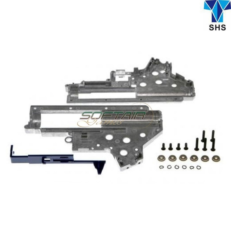 Metal Reinforced Gearbox 8mm Ver.2 M4/mp5/g3 Shs (shs-b067a)