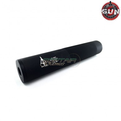 Silenziatore Aeg/gbb 195x35mm Black Delta Force 14x1 Cw/ccw Gun Five (gf-139e)