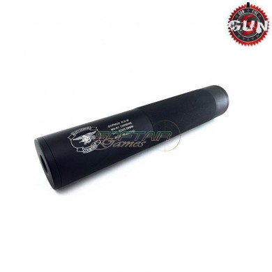 Silencer Aeg/gbb 195x35mm Black Duty Honor Country 14x1 Cw/ccw Gun Five (gf-139c)