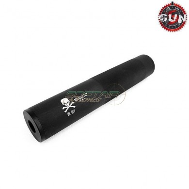 Silenziatore Aeg/gbb 195x35mm Black U.s. Govt 14x1 Cw/ccw Gun Five (gf-139f)