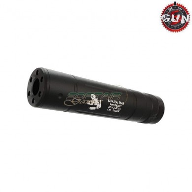 Silencer Aeg 155x30mm Black Navy Seal Team 14x1 Ccw Gun Five (gf-148a)