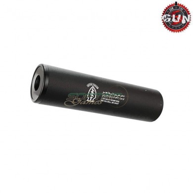 Silencer Aeg/gbb 130x35mm Black Special Forces 14x1 Cw/ccw Gun Five (gf-186d)
