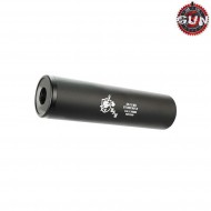 Silencer Aeg/gbb 130x35mm Black Stoner 14x1 Cw/ccw Gun Five (gf-186m)