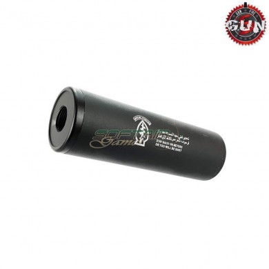 Silenziatore Aeg/gbb 110x35mm Black Special Forces 14x1 Cw/ccw Gun Five (gf-190d)