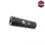 Silencer Aeg/gbb 110x35mm Black Stoner 14x1 Cw/ccw Gun Five (gf-190m)