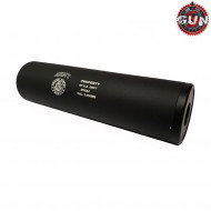 Silencer Aeg/gbb 130x35mm Black Army 14x1 Cw/ccw Gun Five (gf-186h)