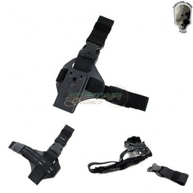 Leg System Panel Black For Rigid Holster 579 Type Tmc (tmc-2673-bk)