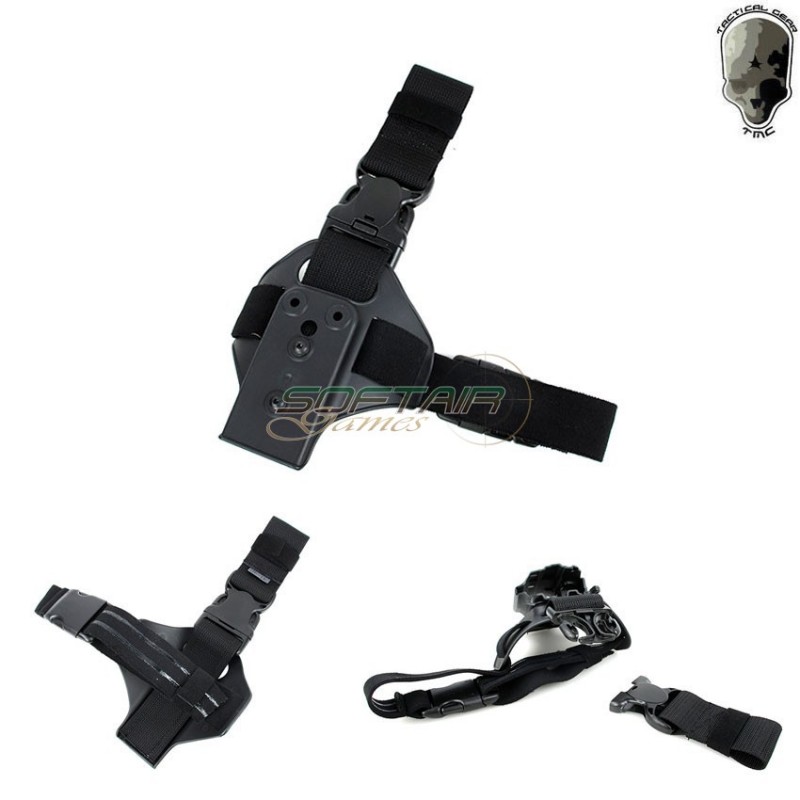 Sistema Cosciale Black Per Fondine Rigide 579 Type Tmc (tmc-2673-bk)
