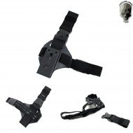 Sistema Cosciale Black Per Fondine Rigide 579 Type Tmc (tmc-2673-bk)