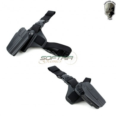 Leg System Panel Black For Rigid Holster 579 Type Tmc (tmc-2673-bk)