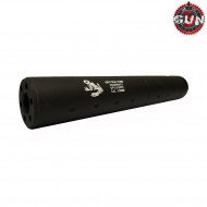 Silencer Aeg 195x30mm Black Navy Seal Team 14x1 Ccw Gun Five (gf-140a)
