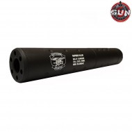 Silencer Aeg 195x30mm Black Duty Honor Country 14x1 Ccw Gun Five (gf-140c)