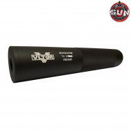 Silenziatore Aeg/gbb 195x35mm Black Vltor 14x1 Cw/ccw Gun Five (gf-139q)