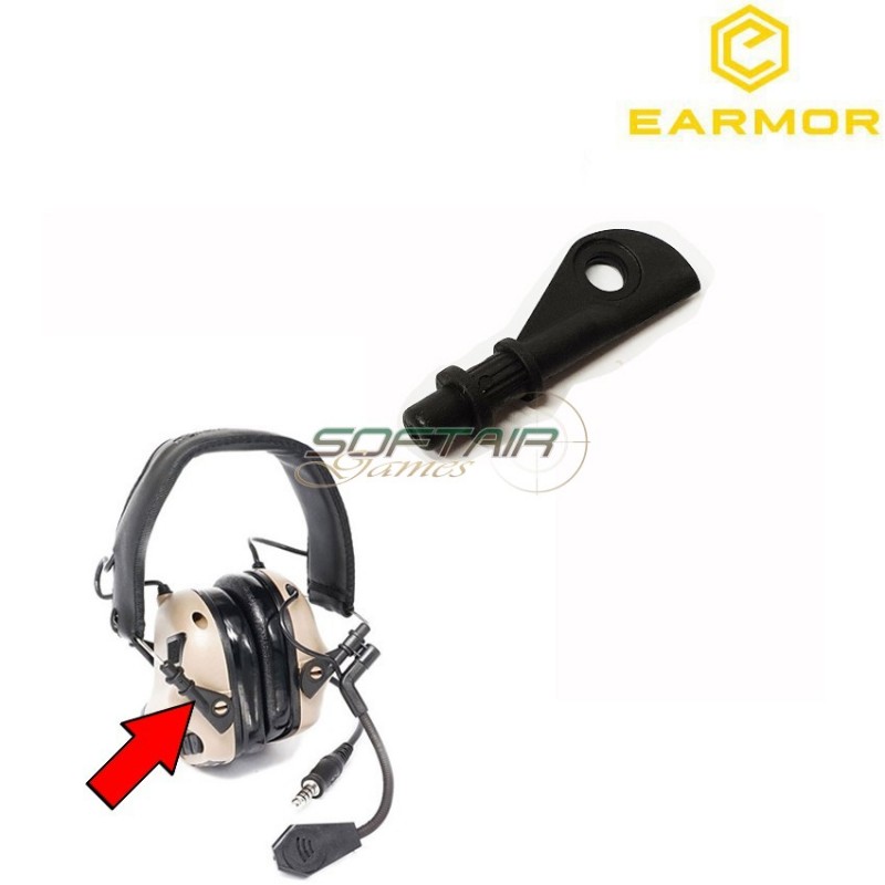 Braccetto Ricambio Per M31/m32 Cuffie Earmor (ea-b2044-1-bk)