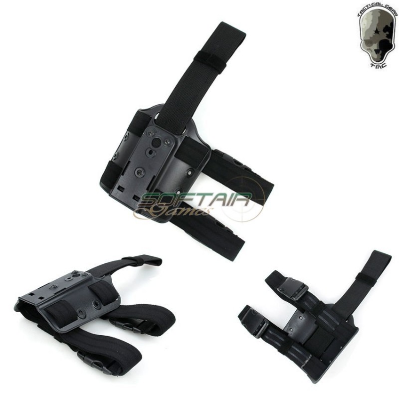 Leg System Panel Black For Rigid Holster Sfl Type Tmc (tmc-2753-bk)