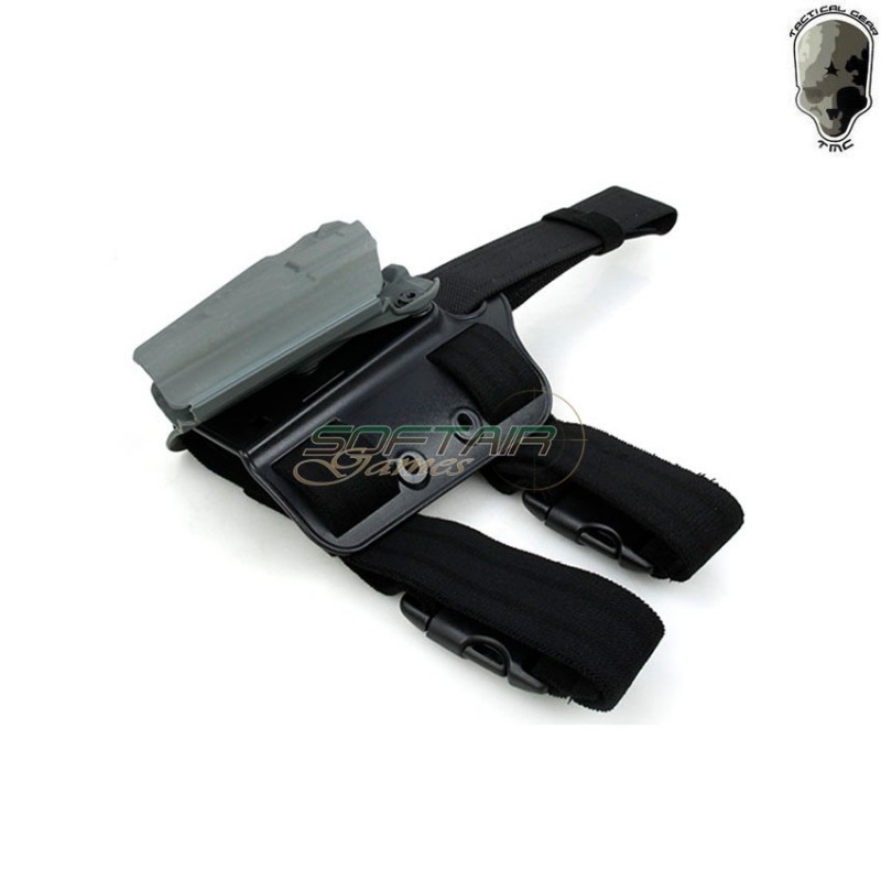 Leg System Panel Black For Rigid Holster Sfl Type Tmc (tmc-2753-bk)