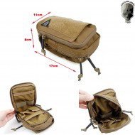 Utility Organizer Pouch Coyote Brown Tmc (tmc-2765-cb)
