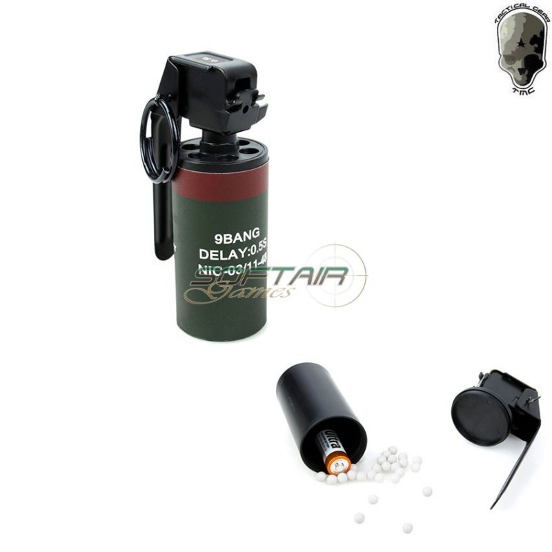 Set Dummy Granata Flashbang Black Tmc (tmc-2879-bk)