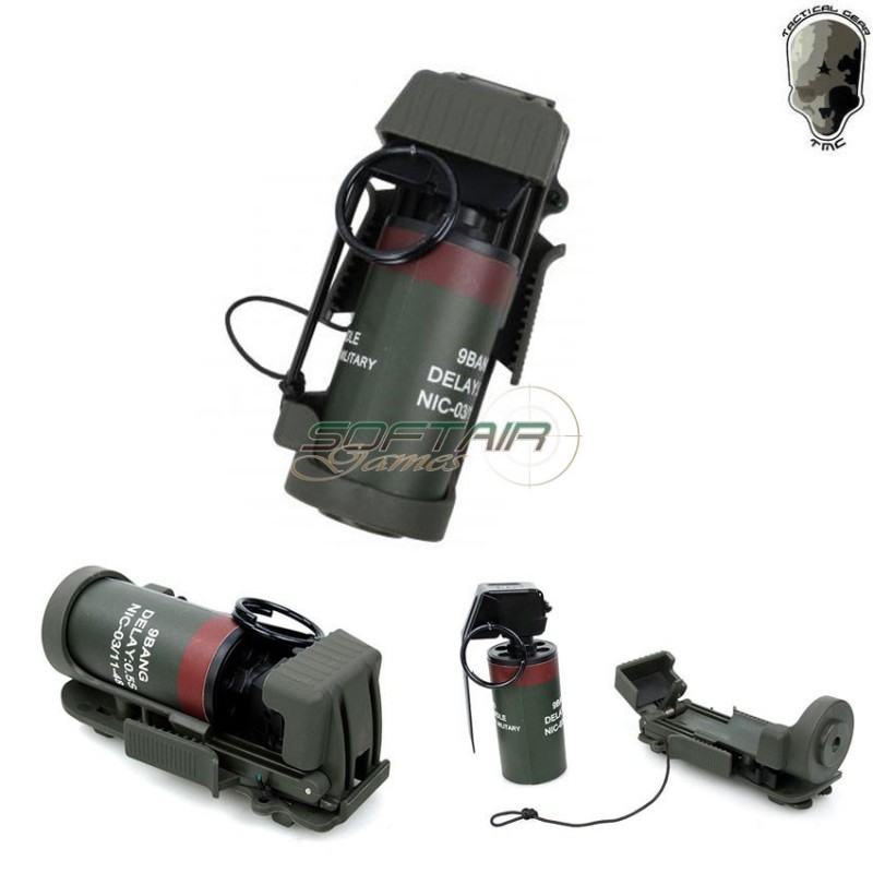 Set Dummy Granata Flashbang Olive Drab Tmc (tmc-2879-od)
