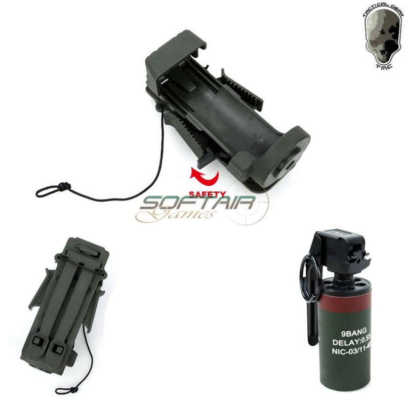 Set Dummy Granata Flashbang Olive Drab Tmc (tmc-2879-od)