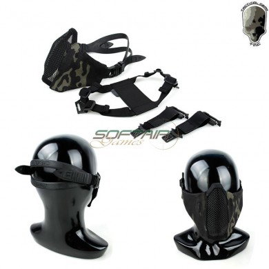 Pdw Ver.2.0 Maschera Mezzo Viso A Rete Multicam Black Tmc (tmc-2589-mcbk)