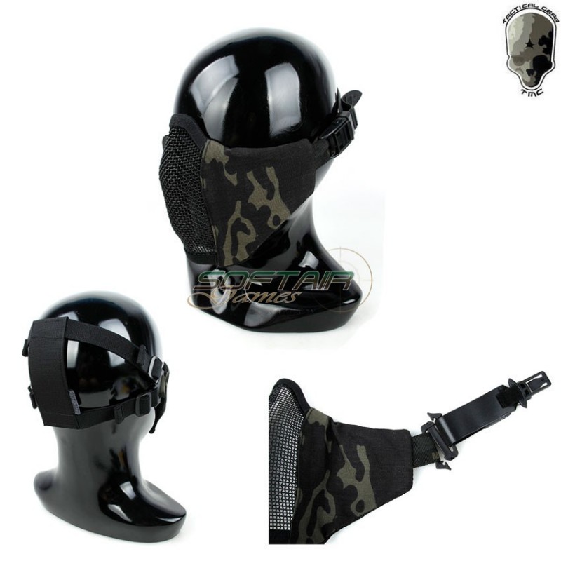 Pdw Ver.2.0 Maschera Mezzo Viso A Rete Multicam Black Tmc (tmc-2589-mcbk)