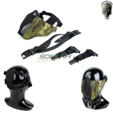 Pdw Ver.2.0 Half Face Protective Mesh Mask Multicam Tropic Tmc (tmc-2589-mtp)