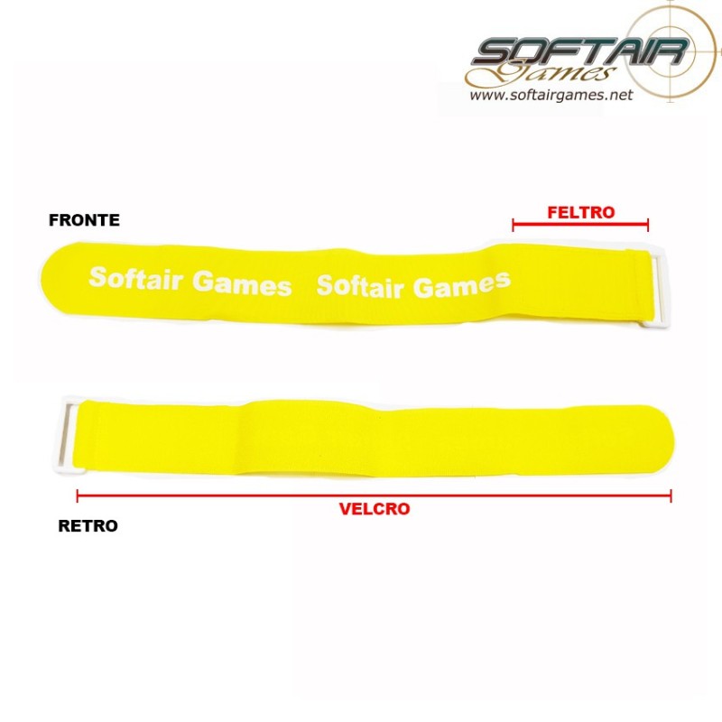 Fascia Da Braccio Gialla Softair Games (sg-armband-yl)
