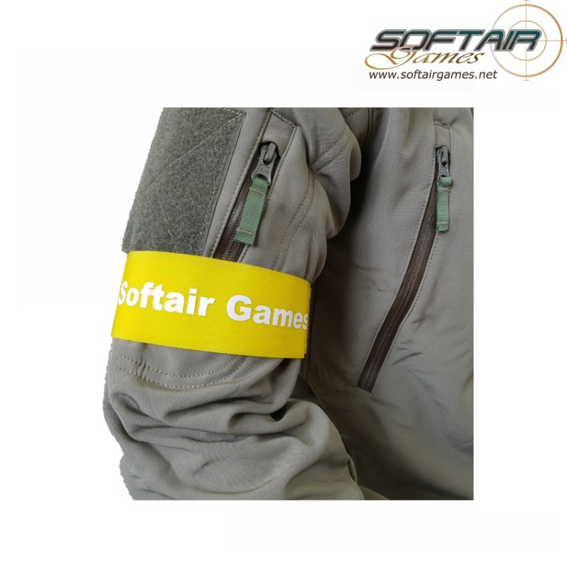 Fascia Da Braccio Gialla Softair Games (sg-armband-yl)