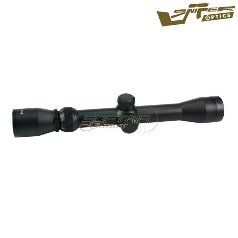 Scope 3-9x32 Black Sniper Optics® (so-3-9x32)