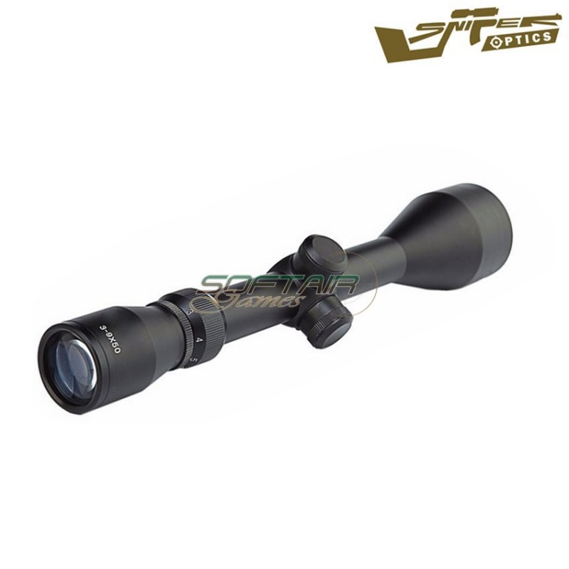 Scope 3-9x50 Black Sniper Optics® (so-3-9x50)