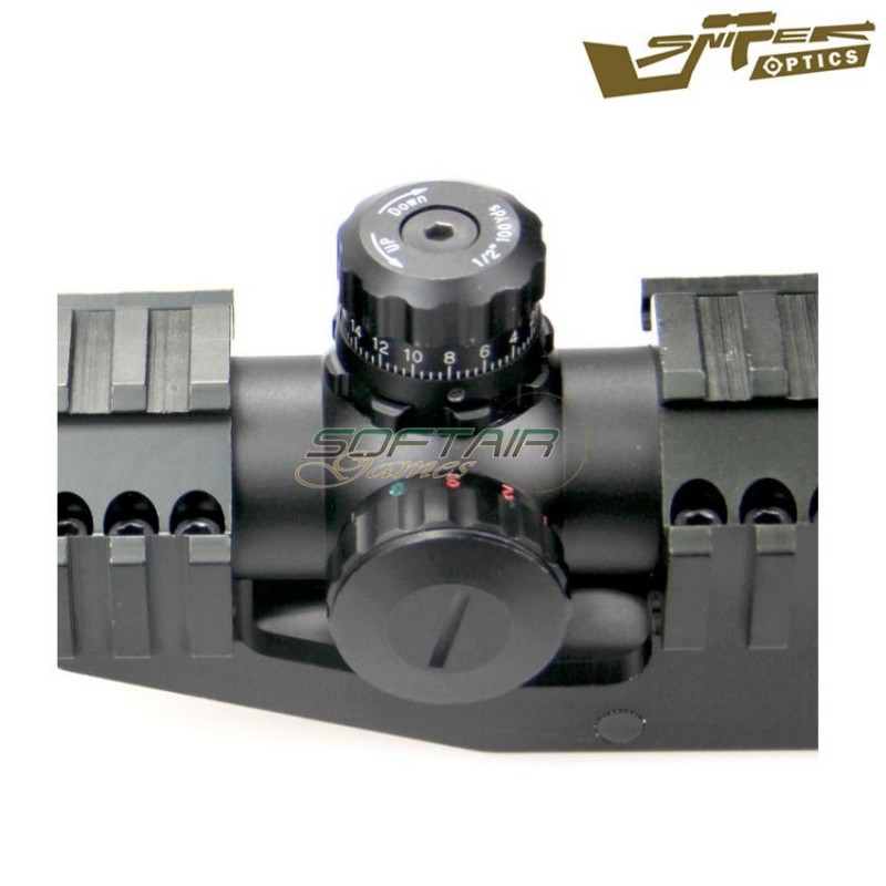 Ottica Reticolo Illuminato 1.5-4x30be Black Sniper Optics® (so-1.5-4x30be)