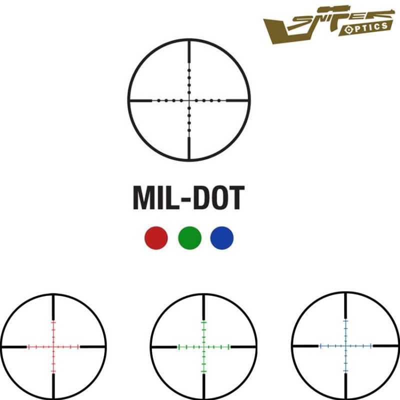 Scope Illuminated Reticle 1.5-4x40be Black Sniper Optics® (so-1.5-5x40be)