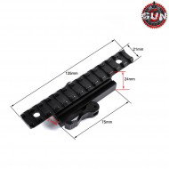 Mount 20mm Adapter Rail Qd 135mm Gun Five (gf-008)