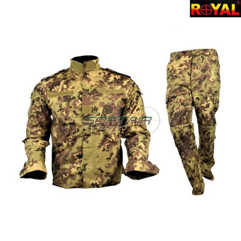 Complete Uniform Zip Italian Vegetata Royal (uni-tc)