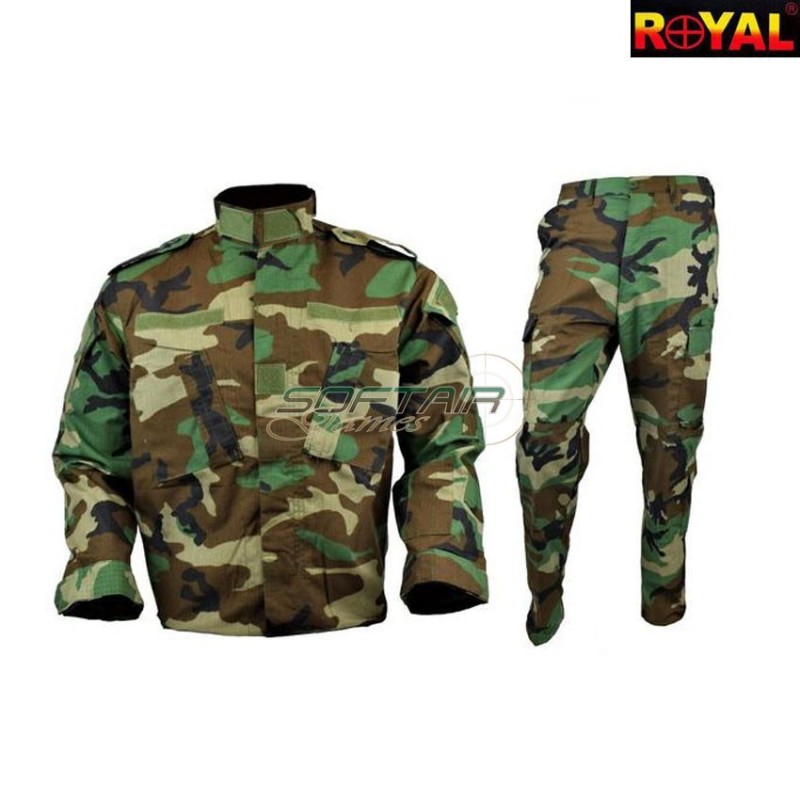 Uniforme Completa Zip Woodland Royal (uni-w)