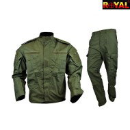 Uniforme Completa Zip Olive Drab Royal (uni-v)