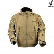 Softshell Giacca Shark Skin Coyote Tan Js Tactical (jw-br)