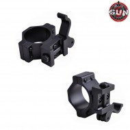 Anello Mount Ottica/dot 30mm/25mm Qd Gun Five (gf-023)