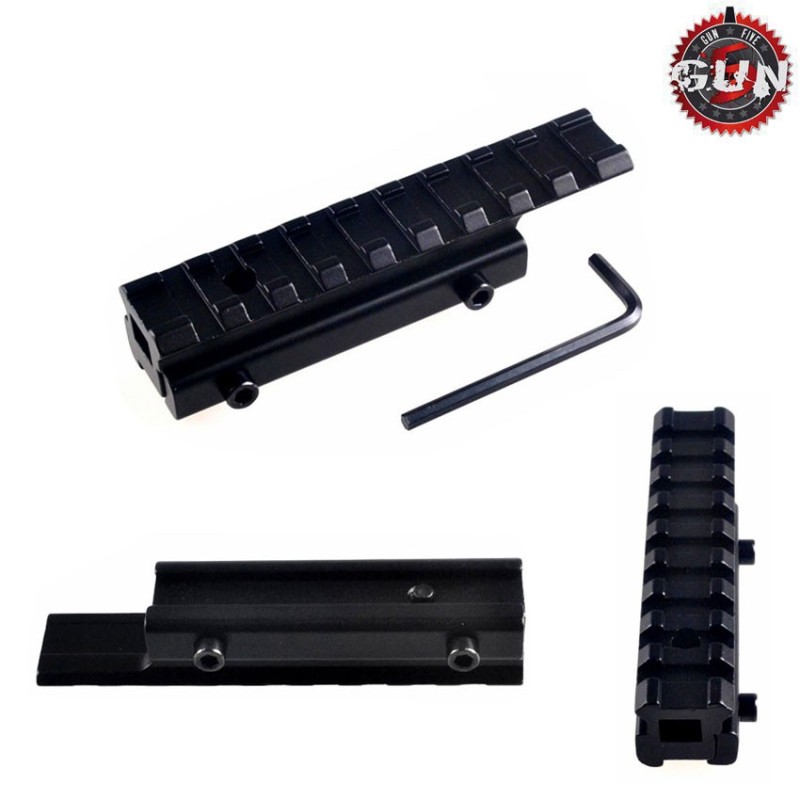 Estensione Dovetail Type 3 Weaver Da 11mm A 20mm Gun Five (gf-048)