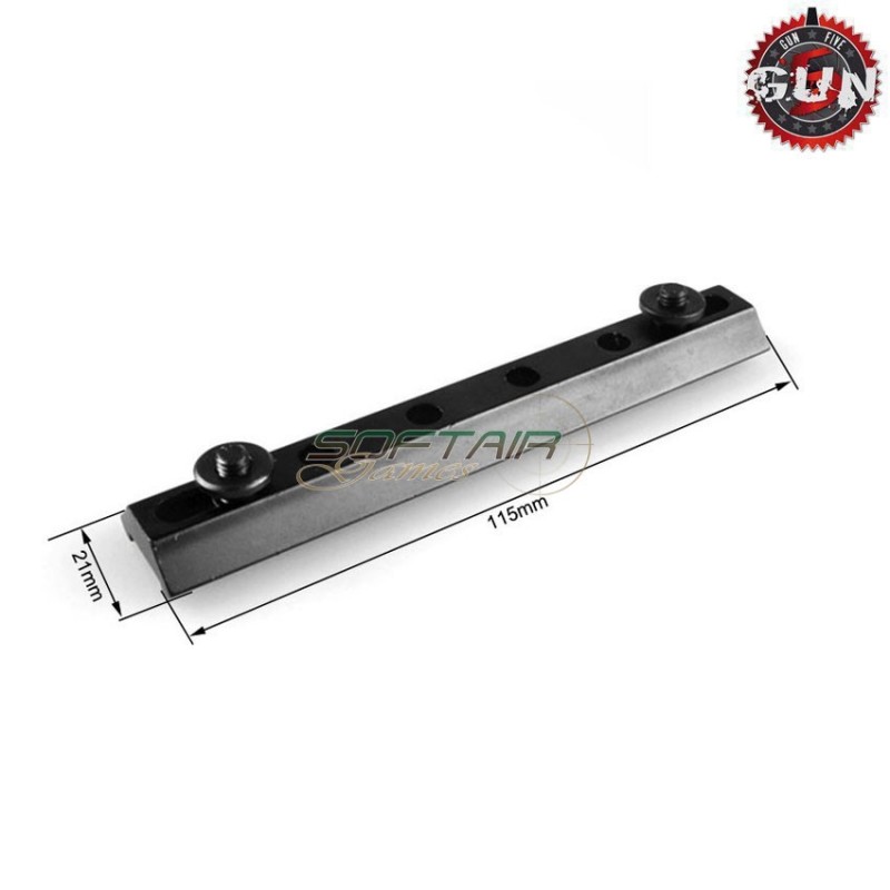 Universal 20mm Rail 115mm Gun Five (gf-051)