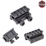 Flat Top Slitta Di Rialzo Da 24mm Short Gun Five (gf-066)