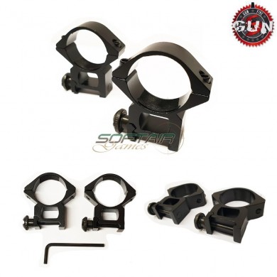 Attacchi 30mm Alti Per Slitte 20mm Gun Five (gf-143)