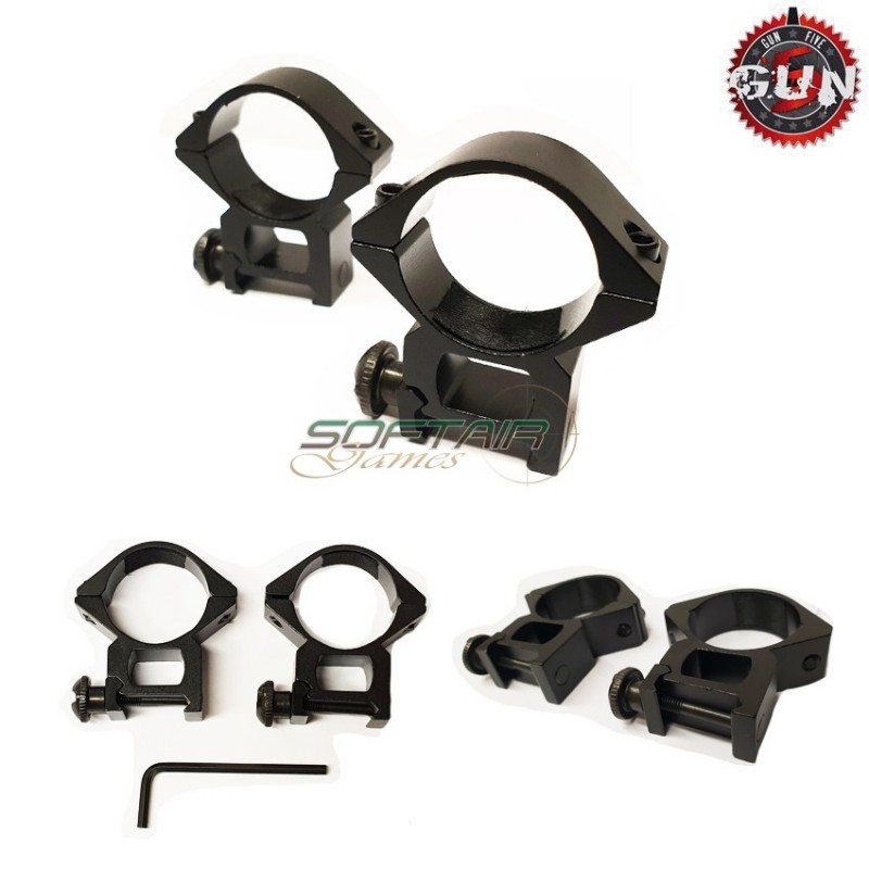 30mm High Mount For 20mm Rail Gun Five (gf-143)