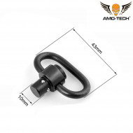 Sling Swivel Qd Black Mp Style Amo-tech® (amt-083-bk)